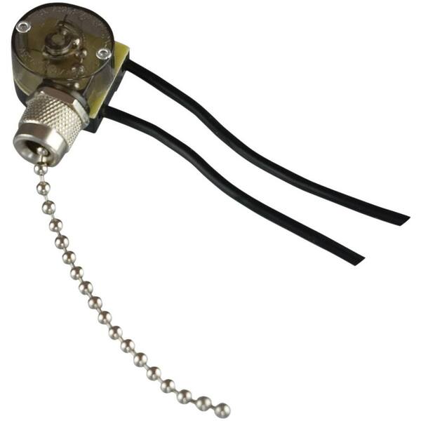 Eaton 3 Amp 125-Volt "T" Pull Chain - Single-Pole