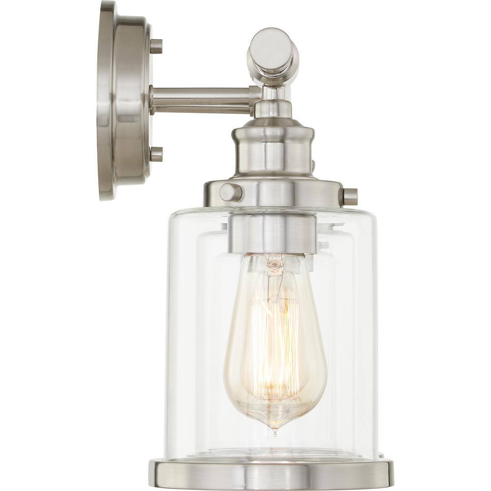 Alford 3-Light Brushed Nickel Dimmable Vanity Sconce