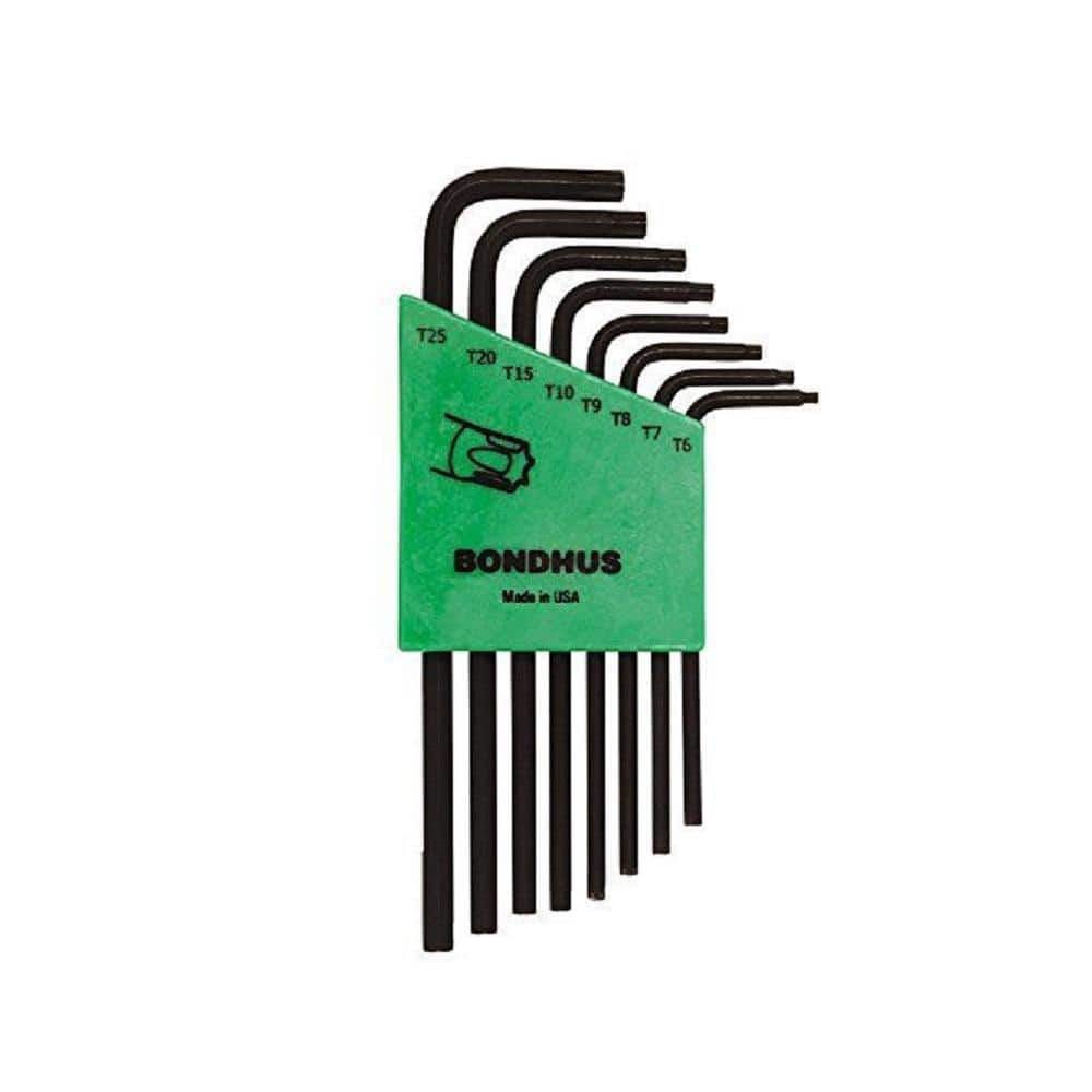 TORX Long Arm L-Wrench Set with ProGuard Finish (8-Piece)