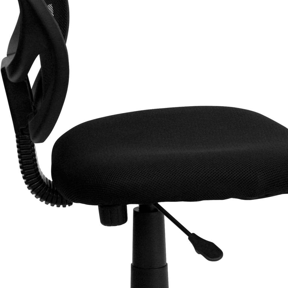 ErgoFlex 360 Black Mesh Swivel Mid-Back Task Chair