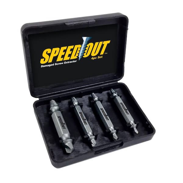 Ontel Speed Out Speed Out Screw Extractor (4-Piece)