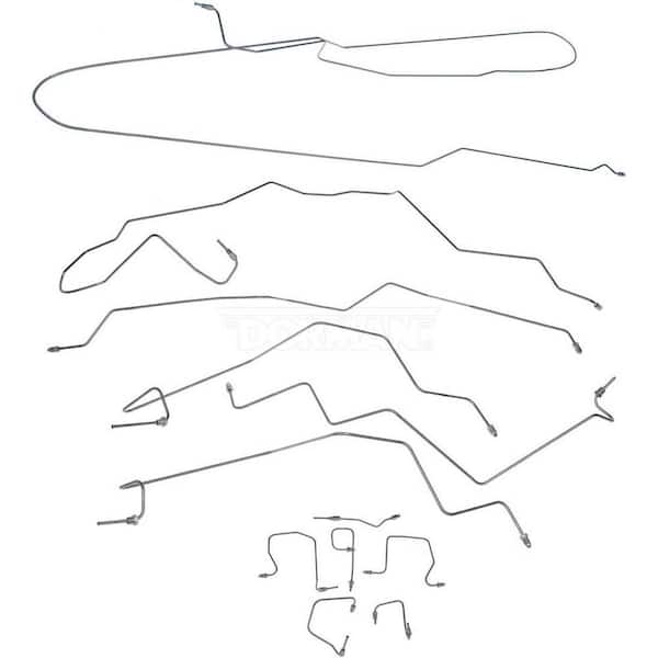 Stainless Steel Brake Line Kit 2001-2002 Dodge Ram 2500 V10 V8