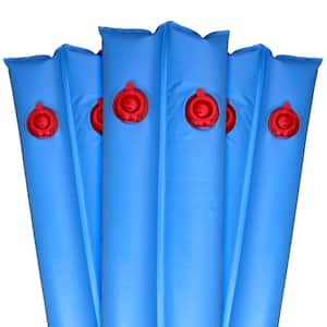 10 ft. Blue Double-Chamber Extra Heavy-Duty Water Tubes for Winter Swimming Pool Covers 5-Pack