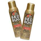 16 oz. 5-Minute Bed Bug Killer Foaming Spray/Kills All Life Stages (2-Pack)