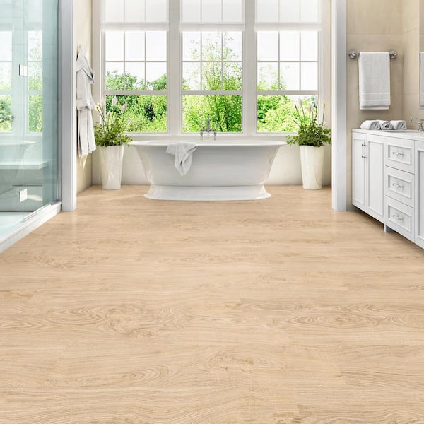 Antler Trail Oak 22 MIL x 8.7 in. W x 48 in. L Click Lock Waterproof Luxury Vinyl Plank Flooring (20.1 sq. ft./Case)