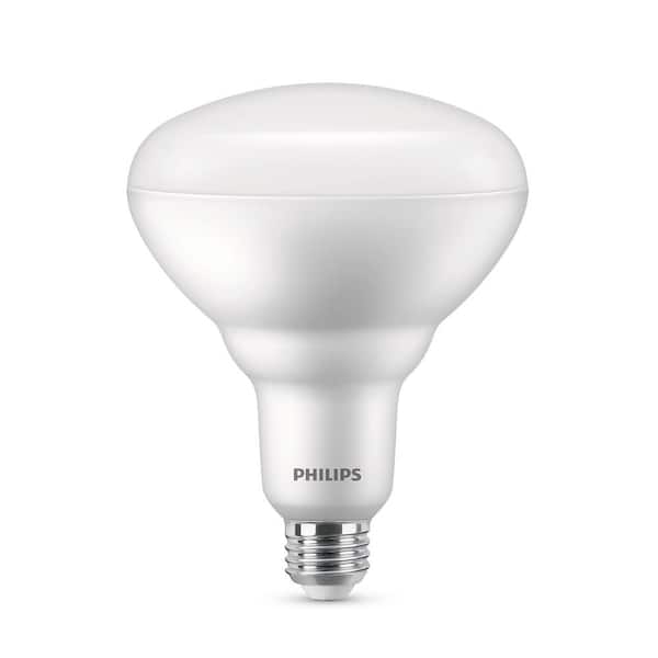 Philips 150-Watt Equivalent BR40 Dimmable with Warm Glow Dimming Effect Energy Saving LED Light Bulb Soft (2700K) 558049 - The Home