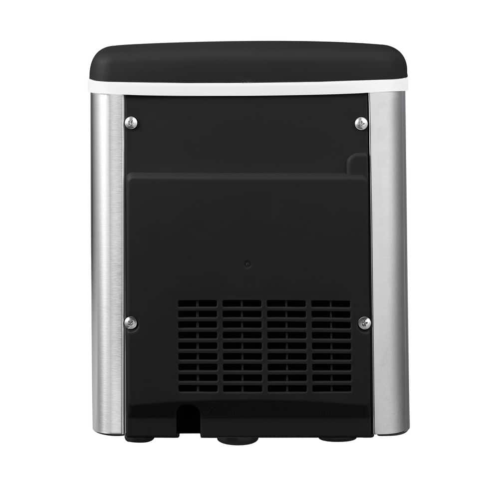 Compact Stainless Steel Portable Countertop Ice Maker