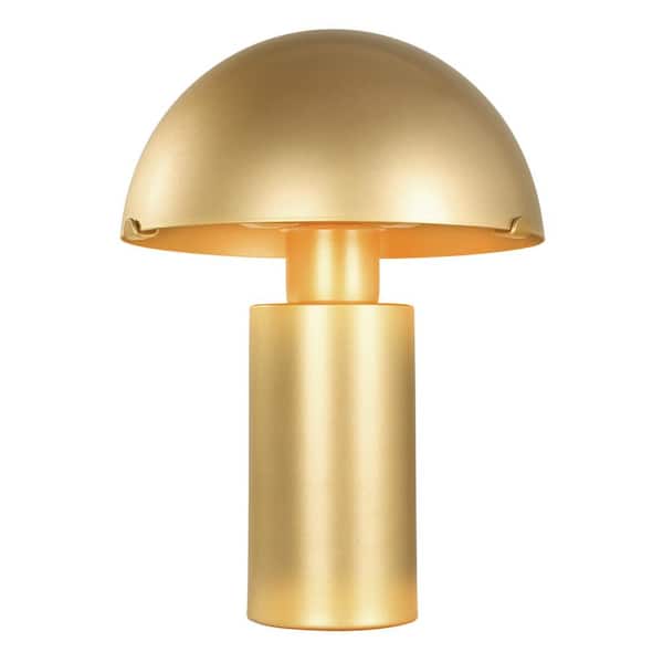 Pia Ricco 15 in. H 1-Light Mini Brass Table Lamp with Bulb Included