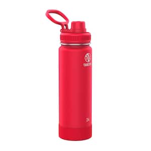 HYDRAPEAK SportBoot 32 oz. Modern Cream Triple Insulated Stainless Steel Water  Bottle with Straw Lid and Protective Silicone Boot HP-SportBoot-32- Modern  Cream - The Home Depot
