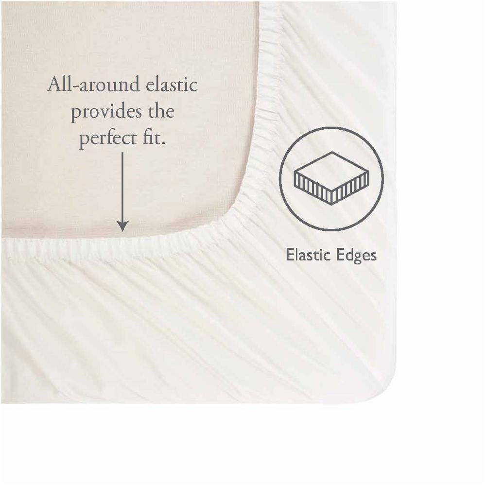 King Blue Floral Cotton Sateen Sheet Set