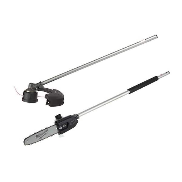 M18 FUEL QUIK-LOK 16 in. String Trimmer Attachment & M18 FUEL QUIK-LOK 10 in. Pole Saw Attachment (2-Tool)