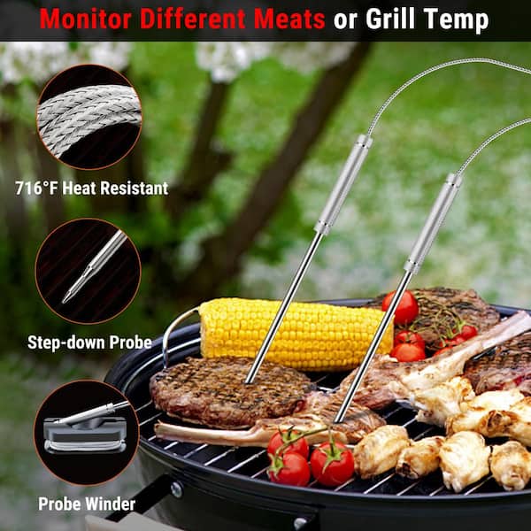 Barbecue Wifi Probe Thermometer Blaze Dual Probe Wireless Thermometer