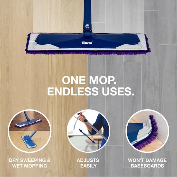 16.5 in. Microfiber Pet System Flat Mop