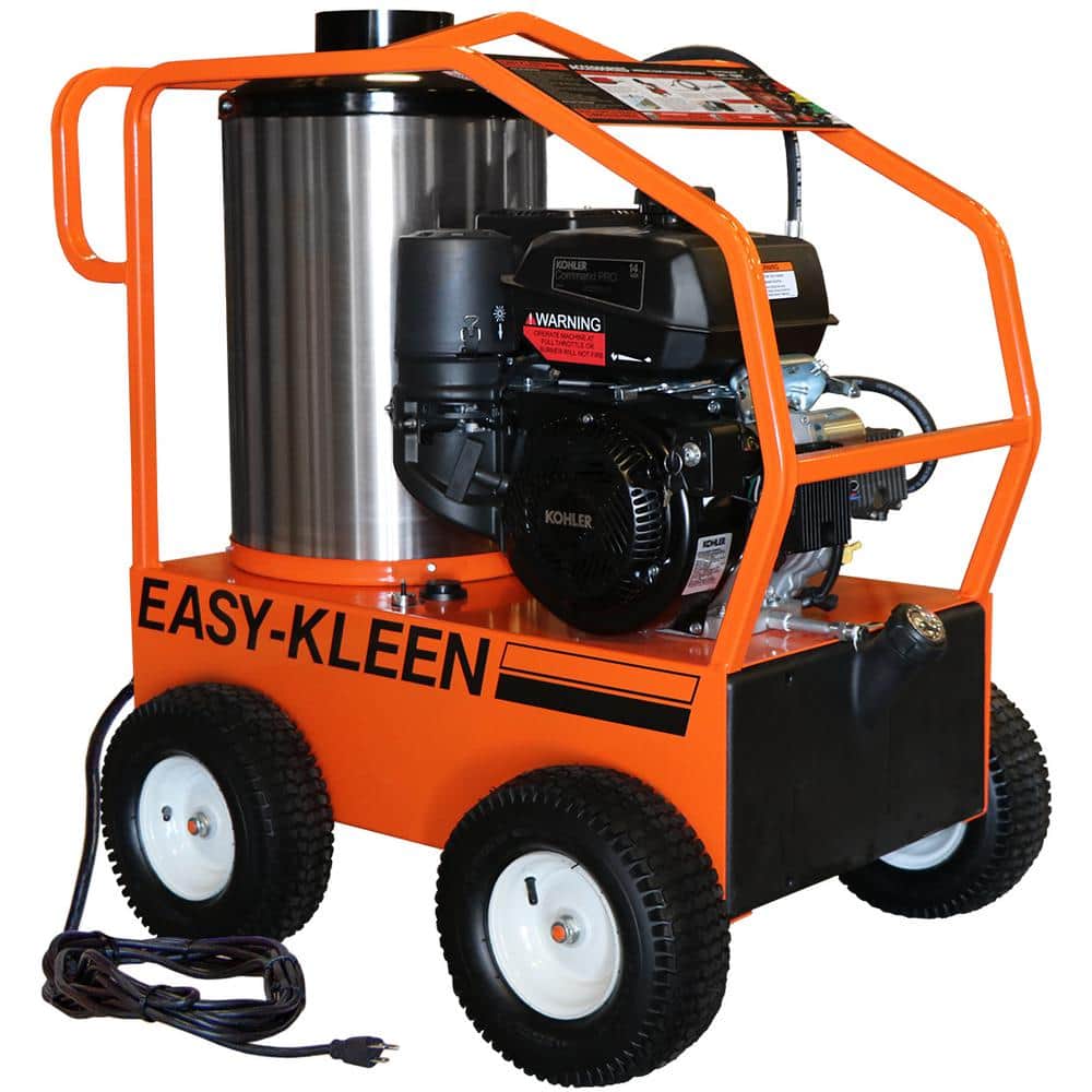 Commercial 4000 PSI 3.5 GPM Gas Driven Hot Water Pressure Washer 110/120V -  Easy Kleen, EZO4035GKGP120
