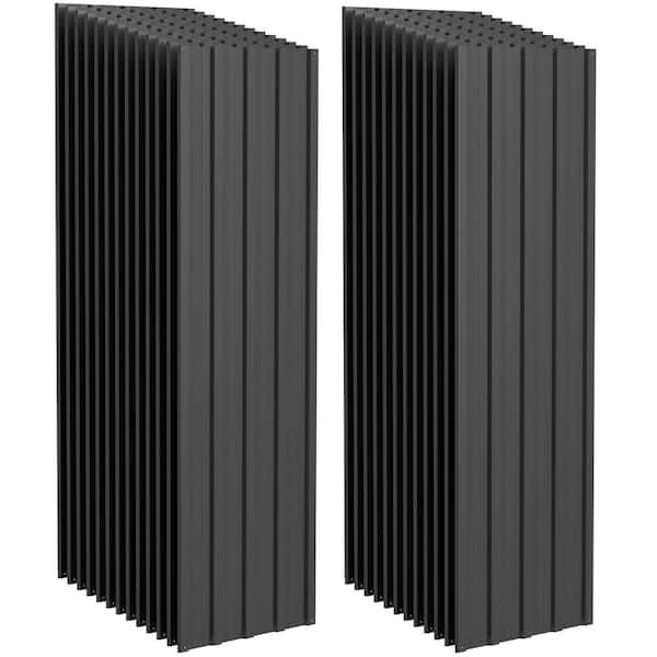5 ft. x 1.4 ft. Corrugated 30-Gauge Galvanized Steel Roof Panels Roofing Sheets in Anthracite (25-Pack)