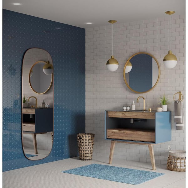 Globe 1-Light Brushed Bronze Integrated LED Pendant Light