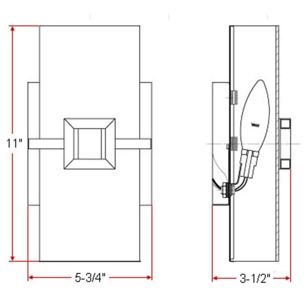 Monroe Oil-Rubbed Bronze Cylinder Glass Sconce