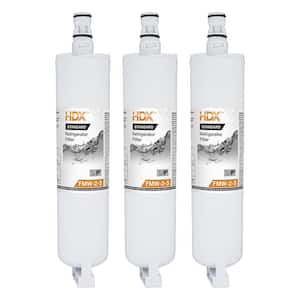 FMW-2-S Standard Refrigerator Water Filter Replacement Fits Whirlpool Filter 5 (3-Pack)