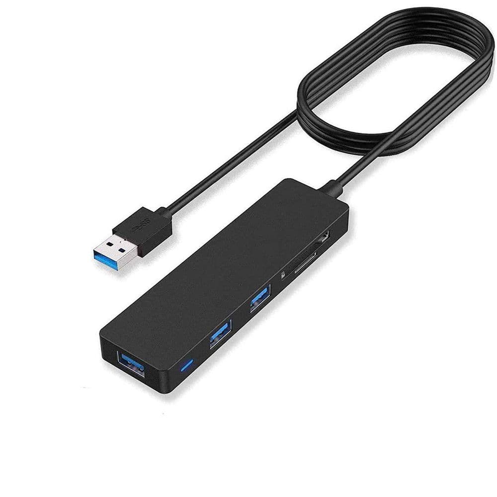 USB 3.0-Hub Splitter Multi Adapter with 4 ft. Cable SD/TF Card Reader 3-Ports for PC Laptop MacBook iMac Pro price history on PriceWatchPro