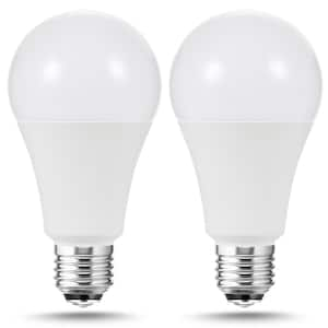 50-Watt/100-Watt/150-Watt Equivalent A21 3-Way LED Light Bulb 5000K (4-Pack)