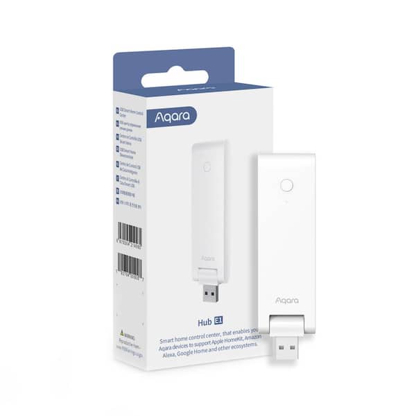 Aqara Smart Hub E1 (2.4 GHz Wi-Fi Required), Powered by USB-A, Acts as a Wi-Fi Repeater (Hotspot) for up to 2 Devices