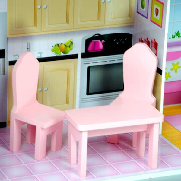 Barbie blue kitchen Set with 12in barbie with box