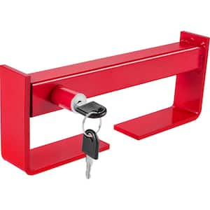 Cargo Container Lock 9.84 in.-17.32 in. Locking Distance, Semi Truck Door Locks with 2 Keys, Shipping Container