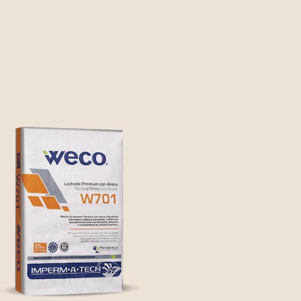 WECO W-701 Sandy Beach 25 lbs. Premium Sanded Grout for Wall and Floor