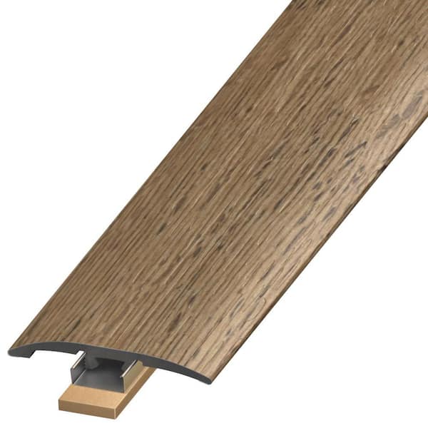 DuraDecor Classy Chic Midtown Tan 0.25 in. T x 2 in. W x 94 in. L 3-in-1 Transition Molding