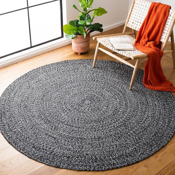 Solid Color Round Area Rug Brd351z 5r, Home Depot 5 Round Area Rugs
