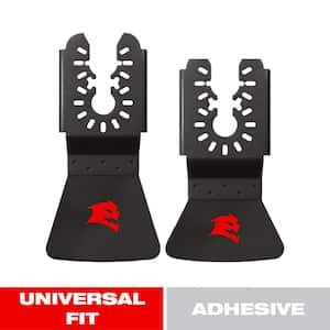 Universal Fit High Carbon Steel Oscillating Scraper Set for Adhesive Removal