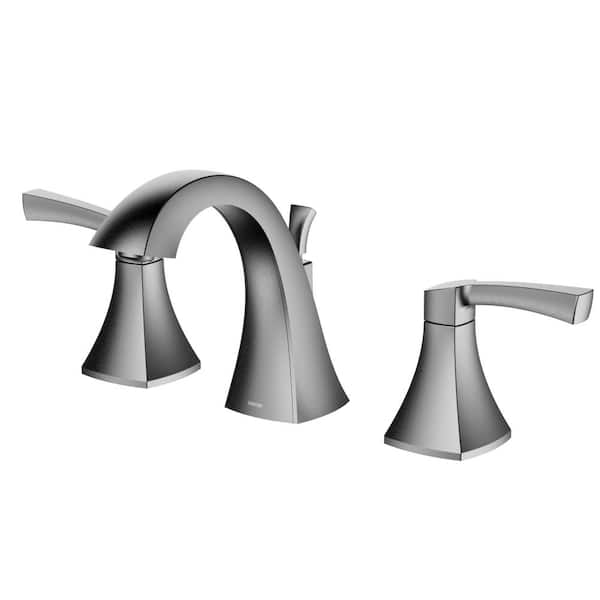 Randburg Widespread 2-Handle Three Hole Bathroom Faucet with Matching Pop-up Drain in Stainless Steel