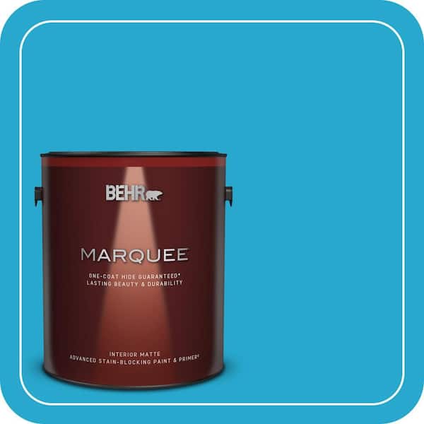BEHR MARQUEE 1 gal. #T12-8 Reboot Matte Interior Paint & Primer