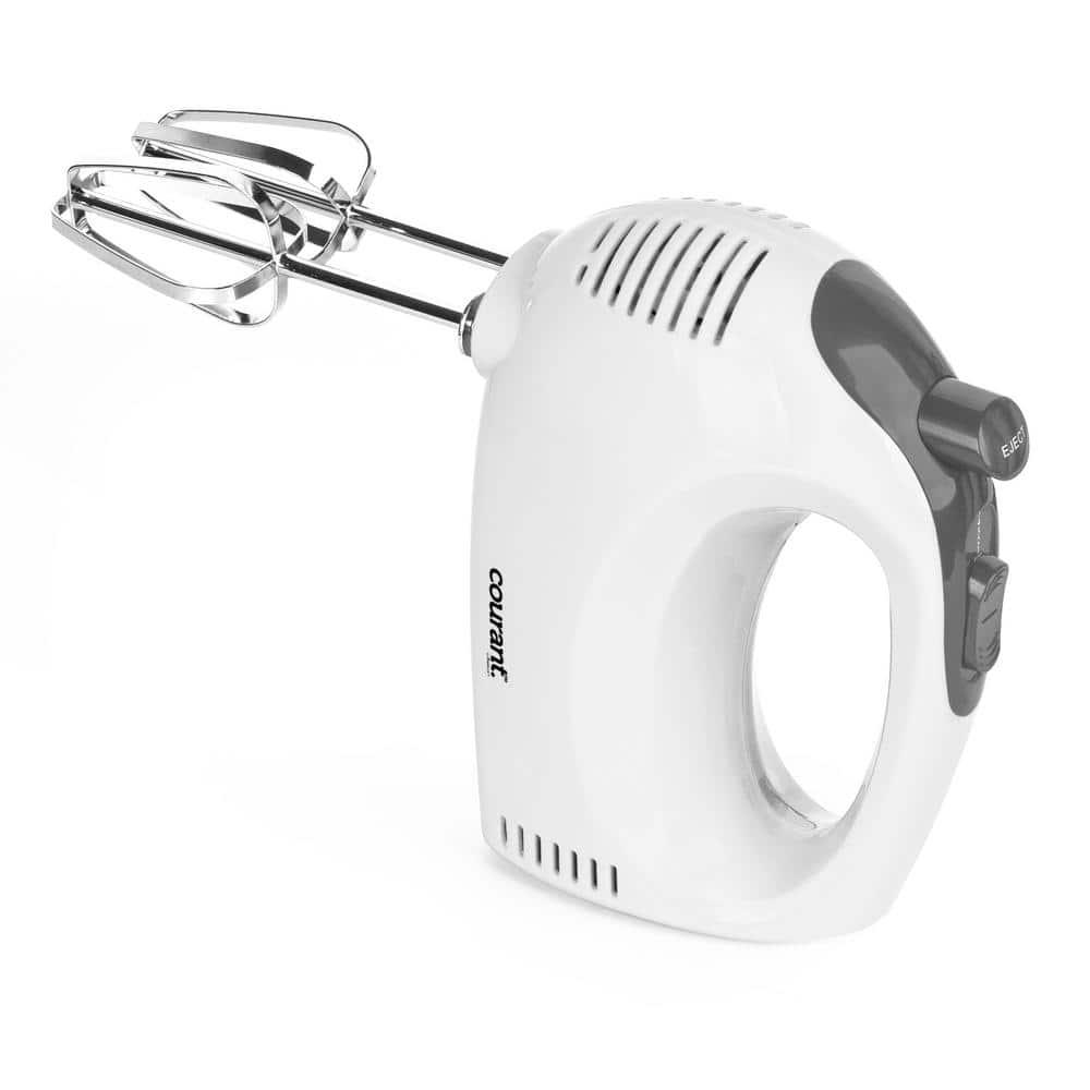 Courant 150Watt 5Speed Hand Mixer White MCHM1550W974 The Home Depot