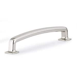 Terrebonne Collection 6 5/16 in. (160 mm) Polished Nickel Transitional Cabinet Bar Pull