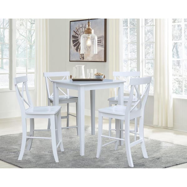 White square on sale dining set