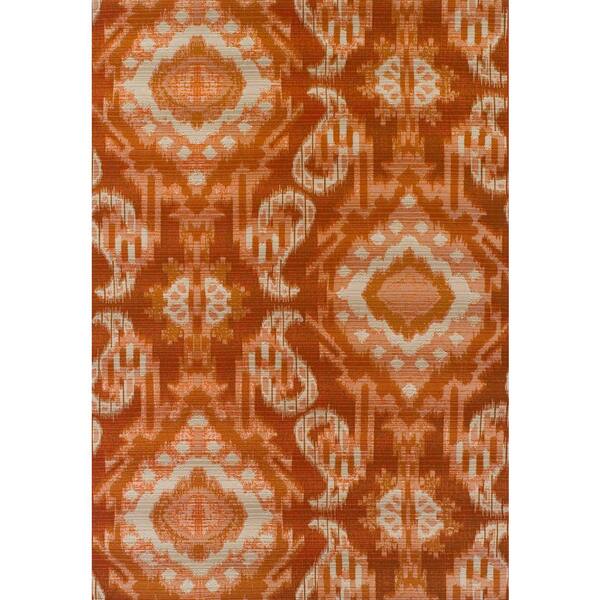 Addison Rugs Tucson 7 Paprika 2 ft. x 3 ft. Indoor/Outdoor Accent Area Rug