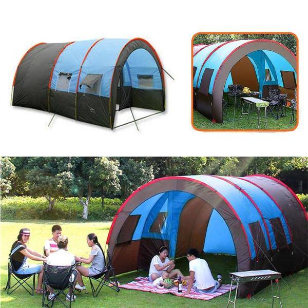 8-10 Persons Camping Tents Waterproof UV Resistance Large Camping Tent Sun  Shelters Outdoor