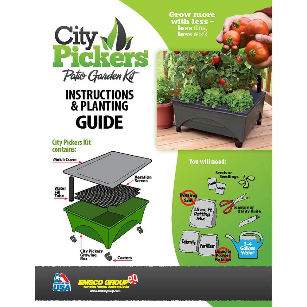 Sand Rectangular Resin Raised Bed Grow Box with Casters