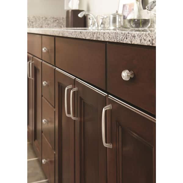 Amerock Kane 3-3/4 in. (96mm) Classic Satin Nickel Arch Cabinet