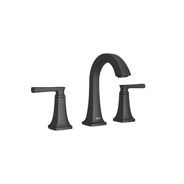 American Standard Belmeade 8 in. Widespread Double Handle Bathroom Faucet in Matte Black