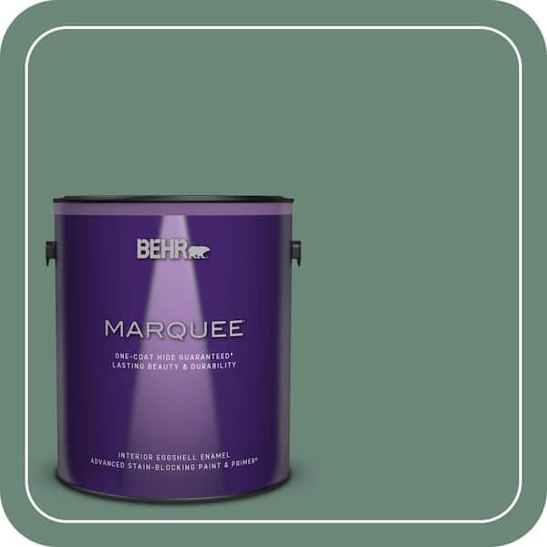 BEHR MARQUEE 1 gal. #S420-5 Sycamore Grove Eggshell Enamel Interior Paint & Primer
