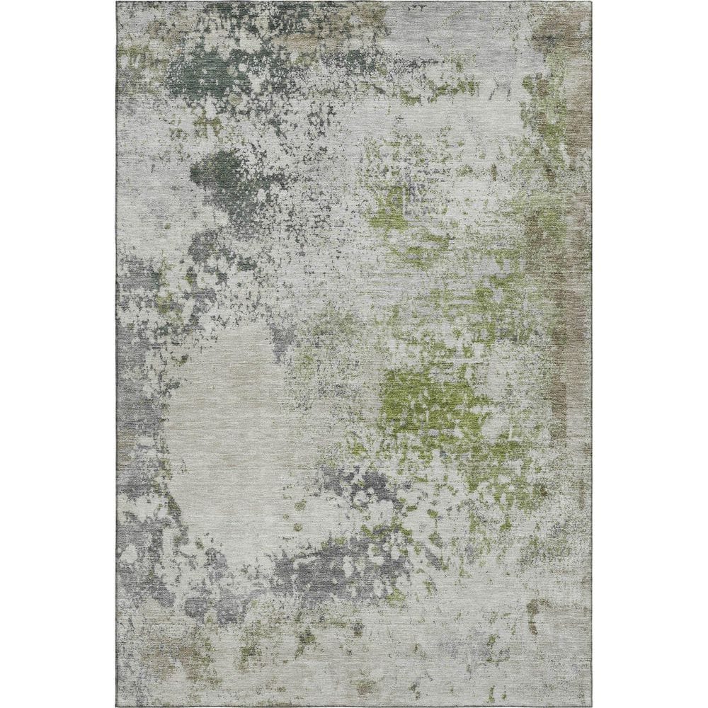 Mayfield Premium Machine Washable Abstract AMF2070 Linen 10 ft. x 14 ft. Area Rug price history on PriceWatchPro