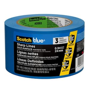 0.94 in. x 60 yds. Sharp Lines Painter's Tape (3-Pack)