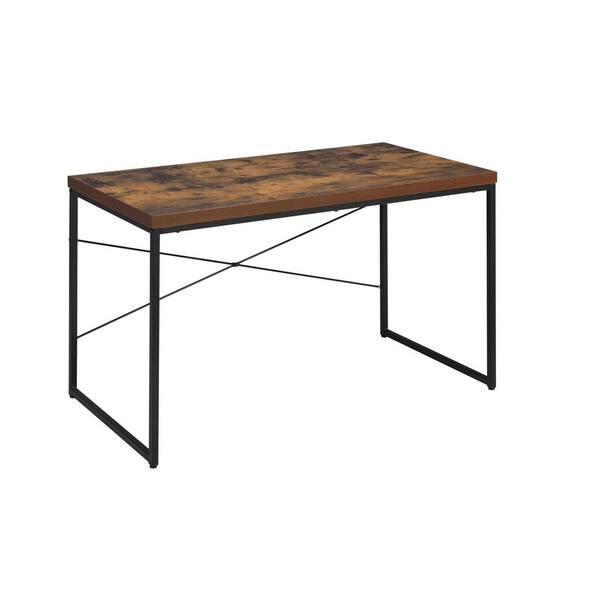 Acme Furniture Bob 47 in. Weathered Oak Rectangle Wood Console Table