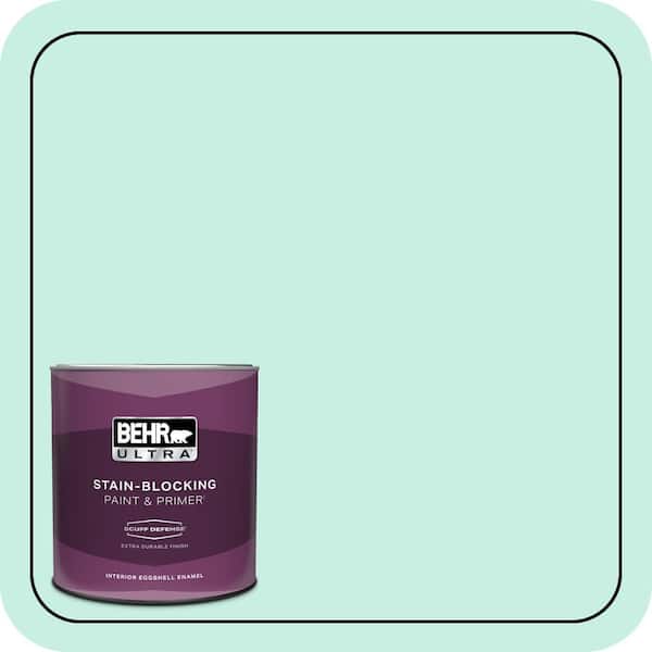 BEHR ULTRA 1 qt. #P430-1 Summer House Extra Durable Eggshell Enamel Interior Paint & Primer