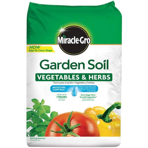 Miracle-Gro Moisture Control 1.5 cu. ft. Garden Soil for Vegetables and Herbs