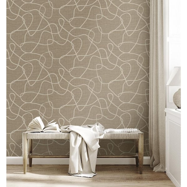 GALEY ALIX 30.75 sq. ft. Driftwood The Bair Vinyl Peel and Stick