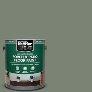 1 gal. #ICC-77 Sage Green Low-Lustre Enamel Interior/Exterior Porch and Patio Floor Paint