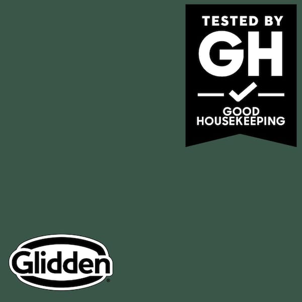 Glidden Premium 1 qt. PPG1137-7 Black Spruce Satin Interior Latex 